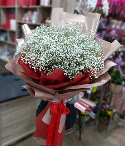 Букет цветов из: Гипсофила в Медыни